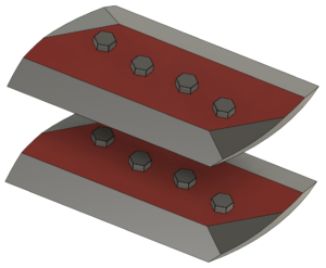 600 mm komplet ravnih rezil za DF SC600